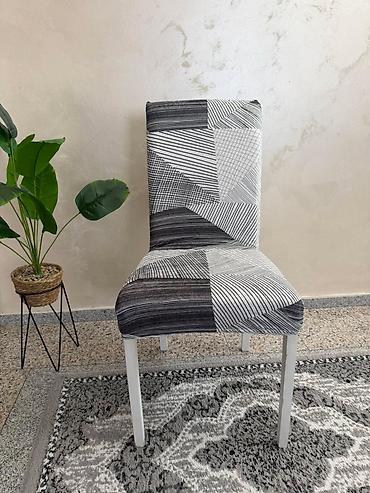 Prekrivači za nameštaj: Navlake za stolice – elastične, perive, dekorativne Opis: - — 6