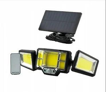lil solid 2.0 bijelo svjetlo: Solarna LED reflektorska lampa sa senzorom pokreta i daljinskim — 1
