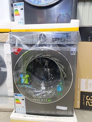 60: Стиральная машина автомат, Новый, Skyworth, До 8 кг, Фронтальная, Оптом — 6
