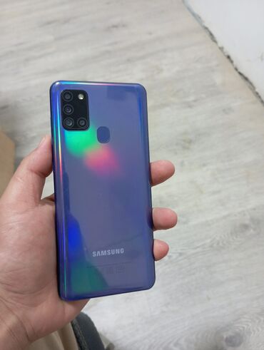 a21s kabrolari: Samsung Galaxy A21S, 64 GB, rəng - Bənövşəyi, Düyməli, Sensor, Barmaq izi