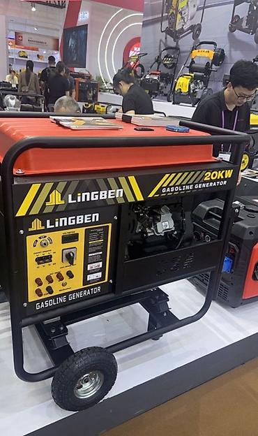 Генераторы: Бензиновый генератор Lingben 20 kW - Мощность: 20 кВт (указано на — 1