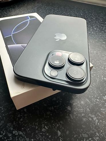 iphone case: IPhone 16 Pro, 128 GB, Black Titanium, Face ID — 6
