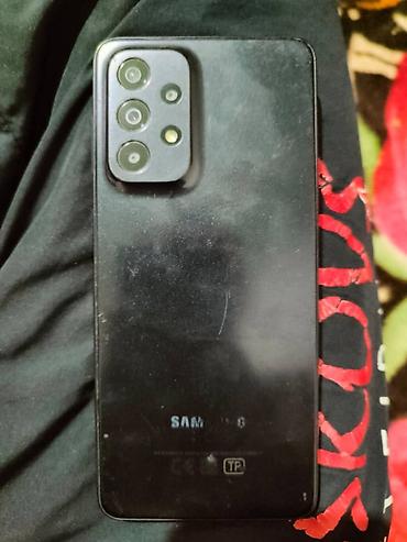 Samsung: Samsung Galaxy A33 5G, Б/у, 128 ГБ, цвет - Черный, 2 SIM — 5