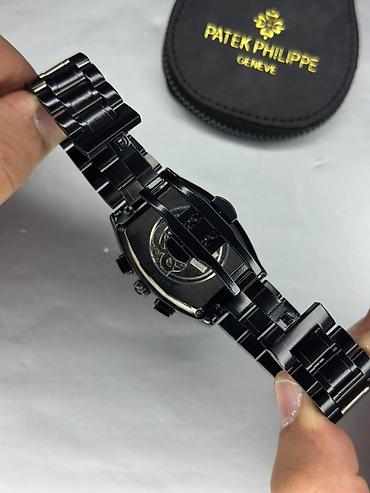 3 d saat: Yeni, Qol saatı, Patek Phillipe, rəng - Qara — 2