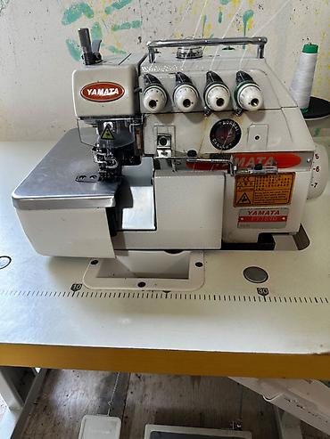 Tikiş maşını Yamata, Yeni,Overlok, 5 saplı, Ünvandan götürmə