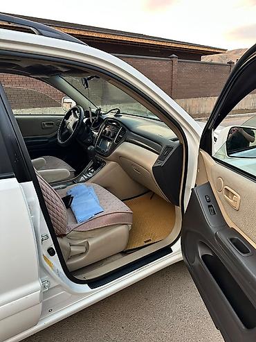 жалабат машина: Toyota Highlander: 2002 г., 3 л, Автомат, Газ, Жол тандабас — 5