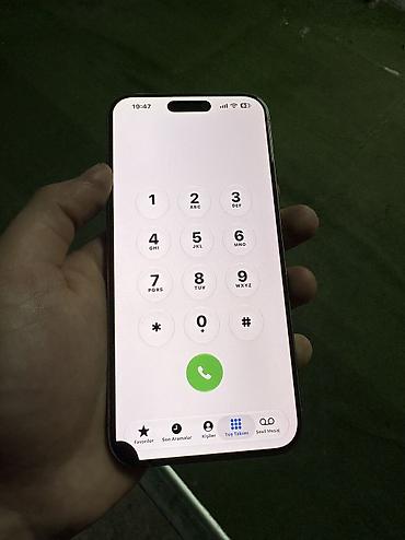iphone 112: IPhone 15 Pro Max, 256 GB, Natural Titanium, Simsiz şarj, Face ID — 1
