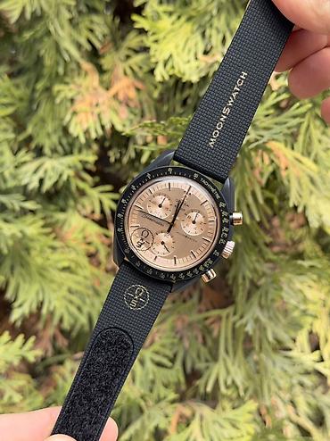 apple wath: Наручные часы OMEGA x Swatch Bioceramic MoonSwatch Mission to the Moon — 2