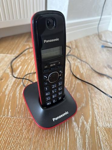 Stasionar telefonlar: Stasionar telefon Panasonic, Simsiz, Yeni — 5