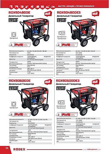 Генераторы: Генераторы DECO Power Tools — линейка бензиновых и дизельных — 13