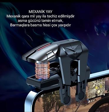 pubg populerlik satış: Mobil oyun kontrol cihazı. Pubg 6 barmaq oynama imkanı. Sabit ve ince — 3