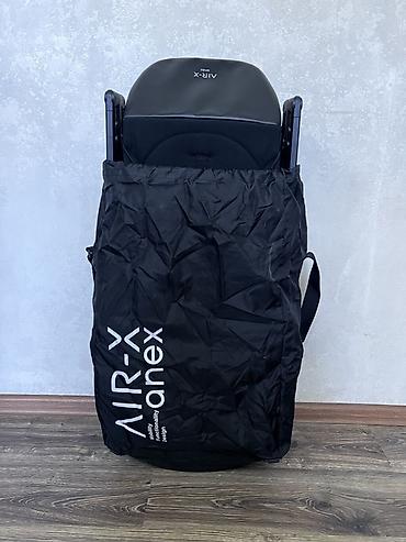 anex: Прогулочная коляска Anex Air-X (чёрная) Лёгкая и компактная — 8