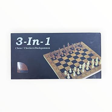 №: 14046 Məhsulun adı: Şahmat, taxta, 20×40 sm Brend: No Brand
