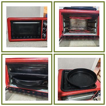 Духовки: Мини-печь Dauscher (Made in Turkey), красный корпус. Основные — 1