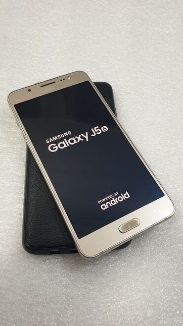 Внешние аккумуляторы: Samsung Galaxy J5 2016, Б/у, 16 ГБ, цвет - Золотой, 2 SIM