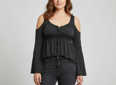 custom bluzki: Women's blouse, size 2XL (EU 44)