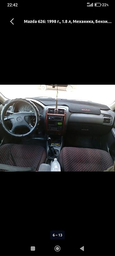 спарк сатуу: Mazda 626: 1998 г., 1.8 л, Кол менен иштөөчү, Бензин, Седан — 5