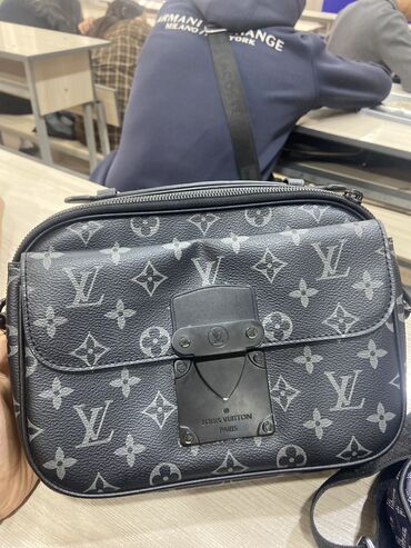 Барсетки: Барсетка, Louis Vuitton, Материал: Натуральная кожа, Оригинал, Новый