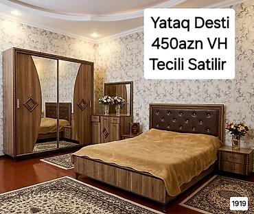 asilqan satilir: Yataq dəsti – təcili satılır (450 AZN, VH) Komplekt: - Çarpayı — 1