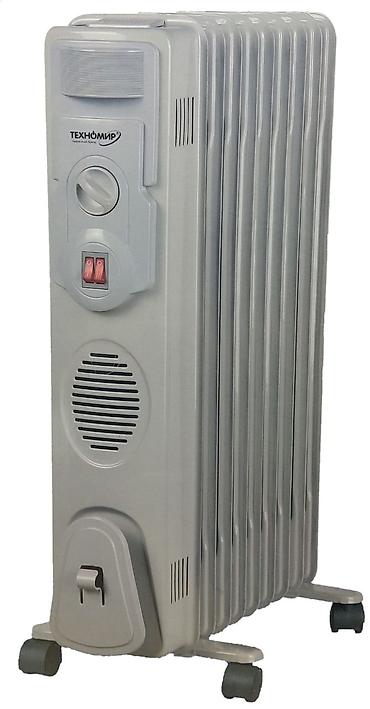 Масляные обогреватели: Масляный обогреватель Кол-во секций: 9 — 10