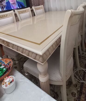 Digər mebel: SmStol 8 stul 600azn. Unvan Əhmədli (sm)
