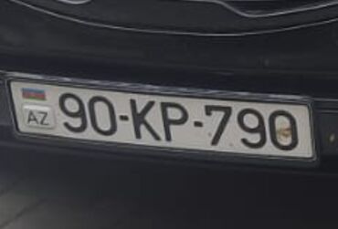 bu disklər vaz r 13: Təcili satıram.Avtomobil nömrə nişanı
- Hərflər: KP
- Rəqəmlər: 90-790
