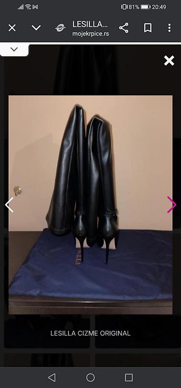 carapa cizma: Le Silla ženske čizme preko kolena - Model: klasične čizme do butina — 4