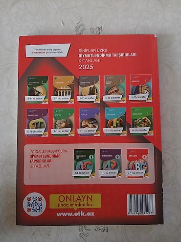 Testlər: İngilis dili Testlər 11-ci sinif, DİM, 1-ci hissə — 4