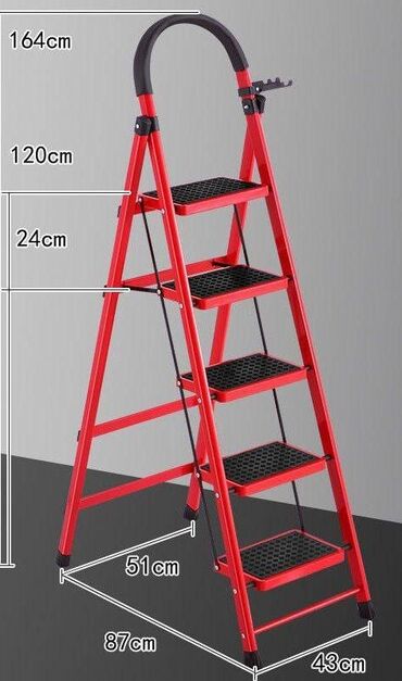 Лестницы: Стремянки Материал ; металл Размеры ; 4 ступ 96 см