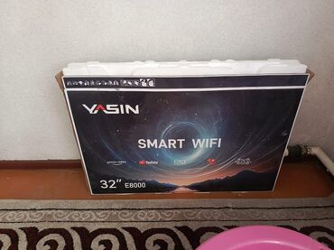 ту ноутбук: Смарт-телевизор YASIN E8000, диагональ 32" Основные характеристики: -
