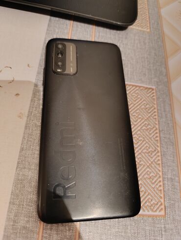 redmi telfonları: Xiaomi Redmi 9T, 128 GB, rəng - Qara, 
 İki sim kartlı
