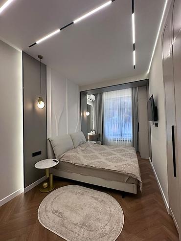 2 8: 3 комнаты, 75 м², Асанбай мкр Элитка, 1 этаж, Евроремонт — 3