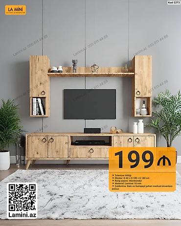 Ev və bağ: TV altlığı – La Mini (Kod: 5373) - Ölçülər: Dərinlik 40 sm × — 1