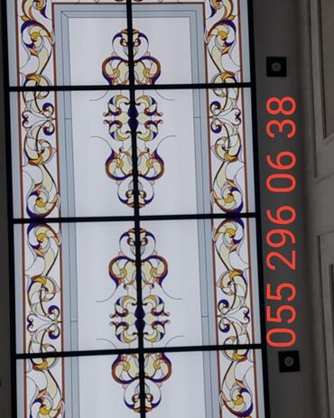 Özü yapışan divar kağızları: LED işıqlı dekorativ tavan paneli - Parlaq arxa işıqlanma ilə mozaika