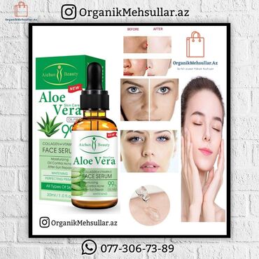Aloe Vera Collagen+Vitamun E Face Serum
♦️Qiymət: 11.90 azn
🔶Məhsul ha