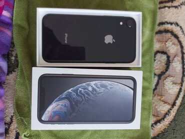 Apple iPhone: IPhone Xr, 128 GB, Alpine Green, Zəmanət, Face ID, Sənədlərlə
