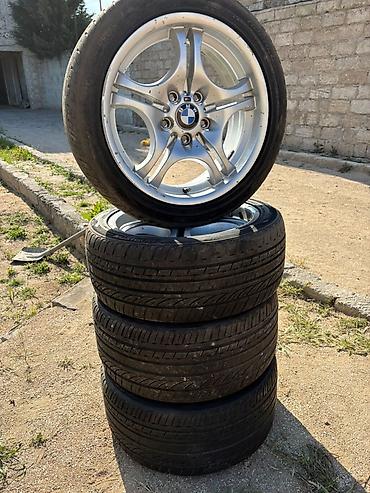 bmw disk: BMW üçün 4 ədəd yüngül lehimli disk və təkər komplekti - Marka/model — 3