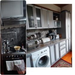 стол деревянный кухонный: Metbex mebeli satilir 350 azn. Ölçüsü- 3.40. Uzerinde