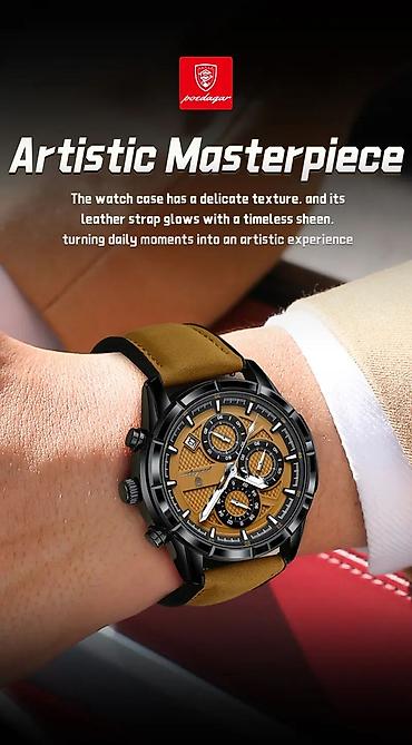 lux premium: ⌚ Poedagar 692 — gündəlik istifadə və klassik stil üçün ideal kişi — 6