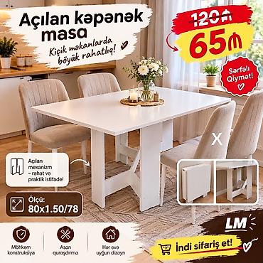 taxt demiri: Açılan kəpənək masa – kiçik məkanlarda böyük rahatlıq! Xüsusiyyətlər — 1