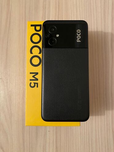 Poco: Poco M5, Б/у, 128 ГБ, цвет - Черный, 2 SIM