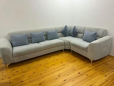 Künc divan satılır - Qiymət: 550 AZN - Ölçü: 2/3 - Açılır və bazalı