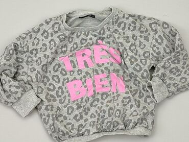szary crop top: Blouse, Cool Club, 1.5-2 years, 86-92 cm, condition - Good