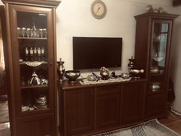 Klassik üslubda qonaq otağı üçün mebel dəsti - Material: ağac