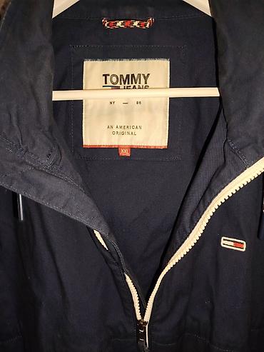 original marines jakna: Tommy Jeans muška jakna s kapuljačom*poobim 58cm *širina ramena — 3