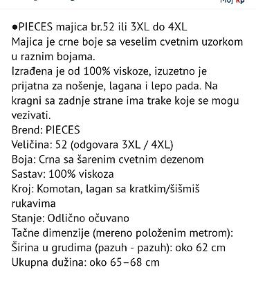 ps bluze novo: Set plus size odeće (3XL/4XL) 1) HM crna ženska košulja/bluza - — 4