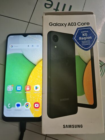 samsung а22: Samsung Galaxy A03, Б/у, < 2 ГБ, цвет - Черный, 2 SIM