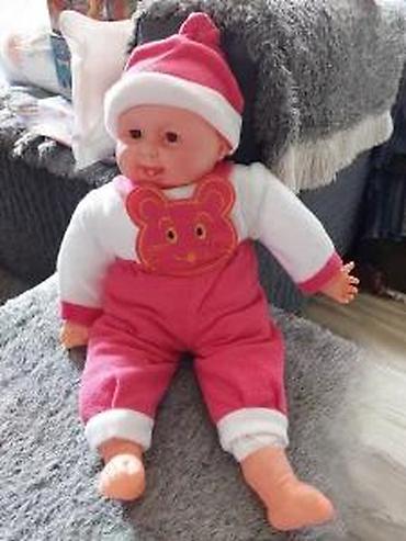 Bebe lutke: PLAVA VESELA BEBA NOVA VELIKA HAPPY BABY LUTKA KOJA SE SMEJE | Cene — 15