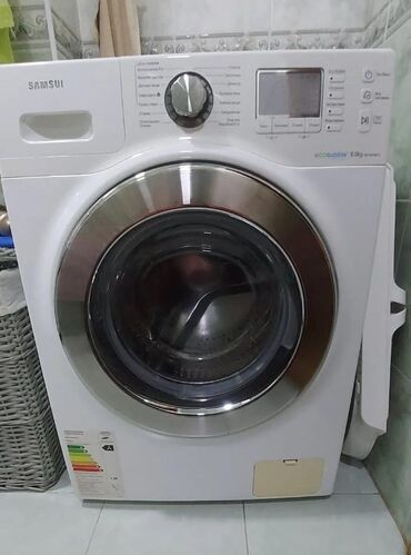 Paltaryuyan maşın Samsung, 6 kq, Avtomat, Qurutmasız, Kredit yoxdur