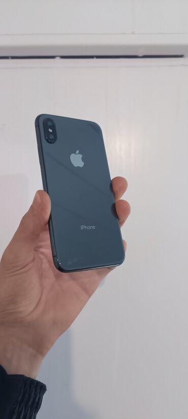 Apple iPhone: IPhone X, 64 GB, Qara